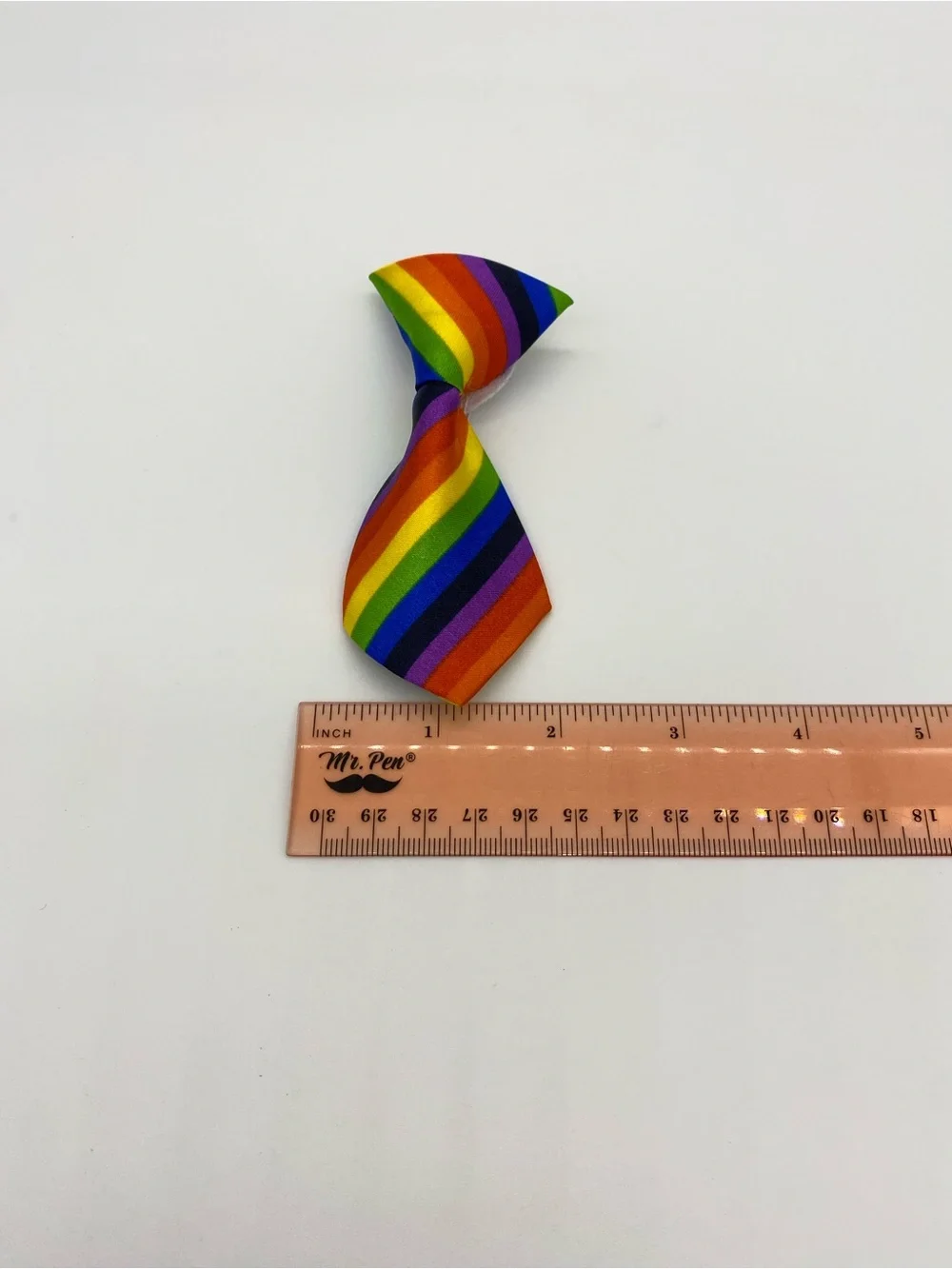 Pet Rainbow Neck Tie Fashion Accessory for Dogs and Cats